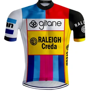 Maillot de cyclisme rétro 'Monsieur Tour' de REDTED (disponible fin février 2025)