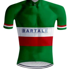 Maillot de cyclisme rétro Gino Bartali REDTED
