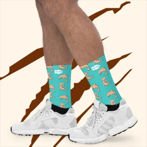 black-foot-sublimated-socks-left-6602b484c5851.jpgv1711453324 Chaussettes Dauphin