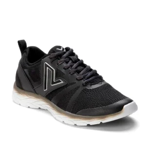 Souliers de marche Larges Brisk Miles (001-Black Mesh Synthetic) De Vionic (pieds Larges)*
