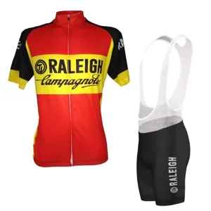 Maillot de Cyclisme Ti-Raleigh - Rouge