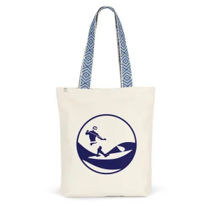Tote bag Ethnique - Coton BIO - 38 x 42 cm - Stand up paddle H