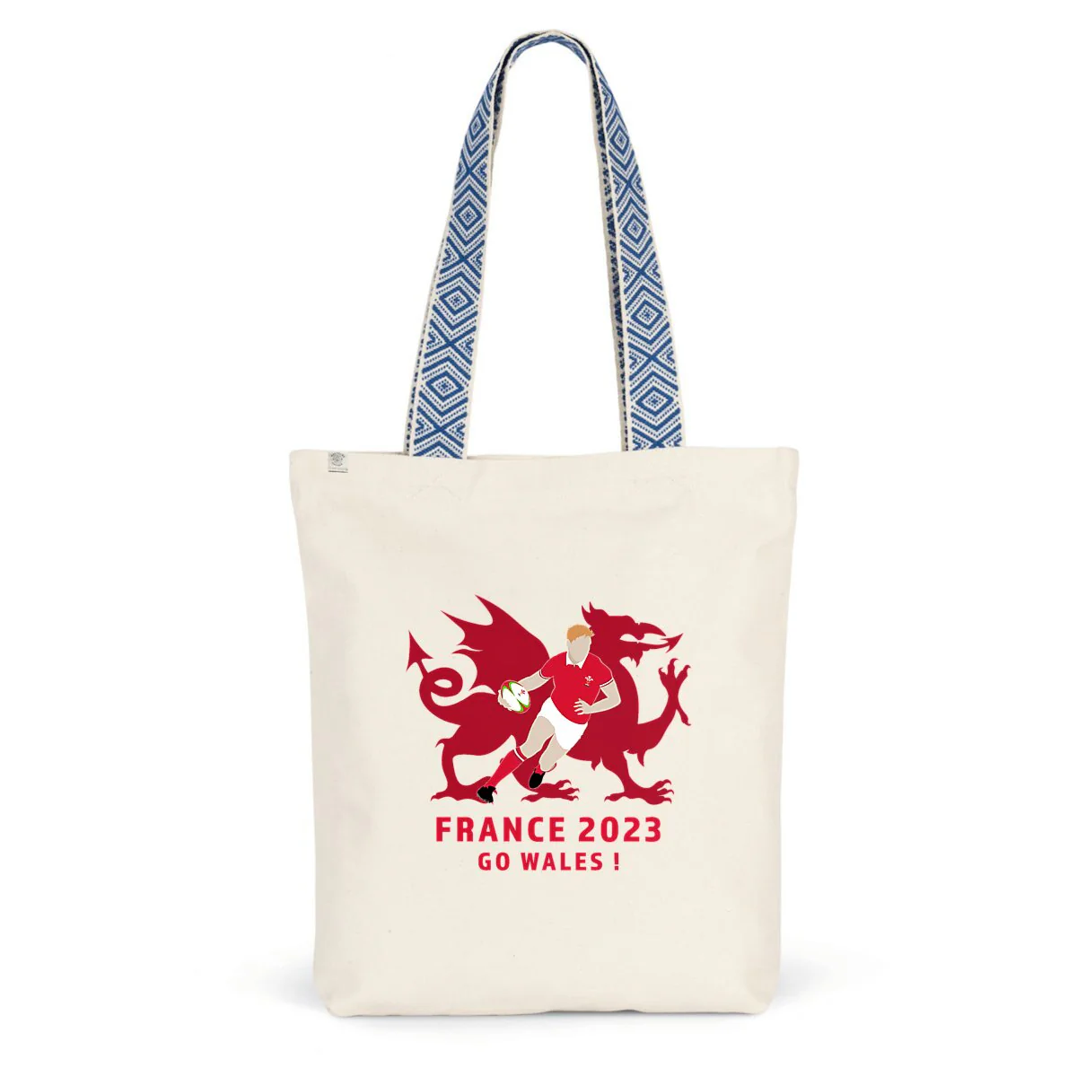 Totebag ethnique - Coton recyclé - Wales