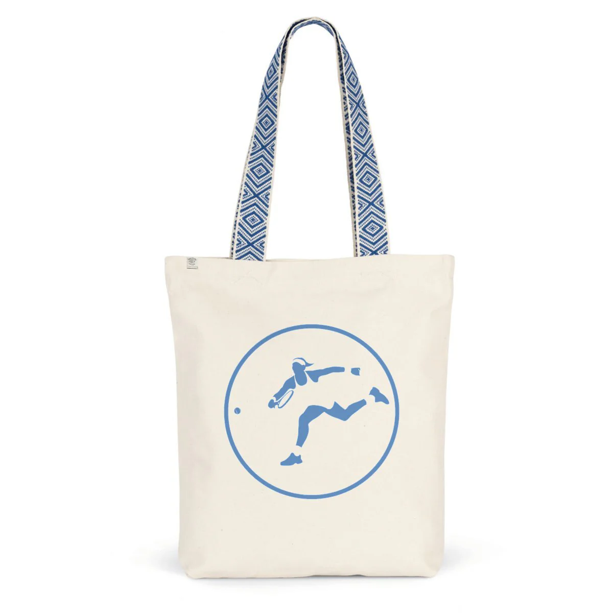 Tote bag Ethnique - Coton recyclé - Tennis W