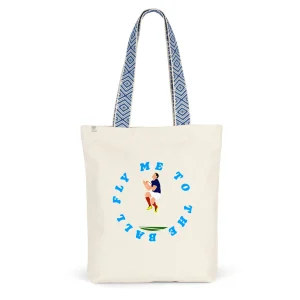 Tote bag Ethnique - Coton recyclé - Fly me to the ball