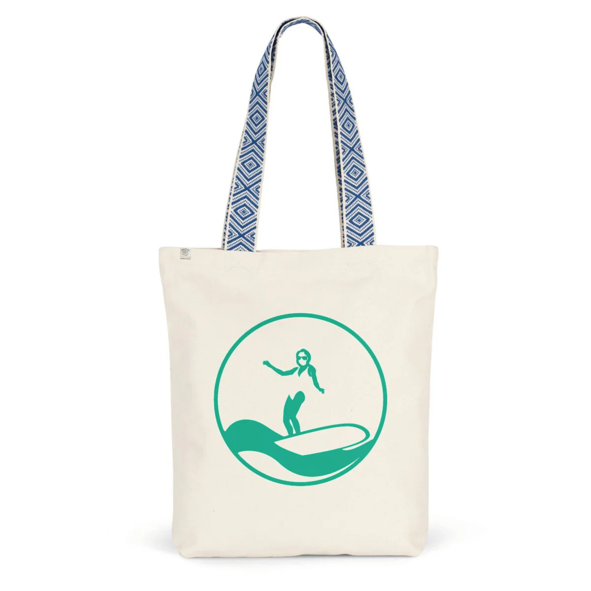 Tote bag Ethnique - Coton recyclé - Surf W