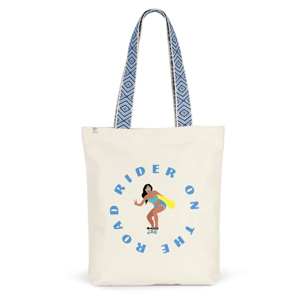 Tote bag Ethnique - Coton recyclé - Rider on the road