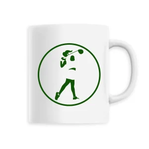 Mug céramique - Anse colorée - 330 ml - Golf W