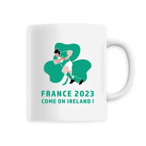 Mug céramique - Anse colorée - 330 ml - Irlande