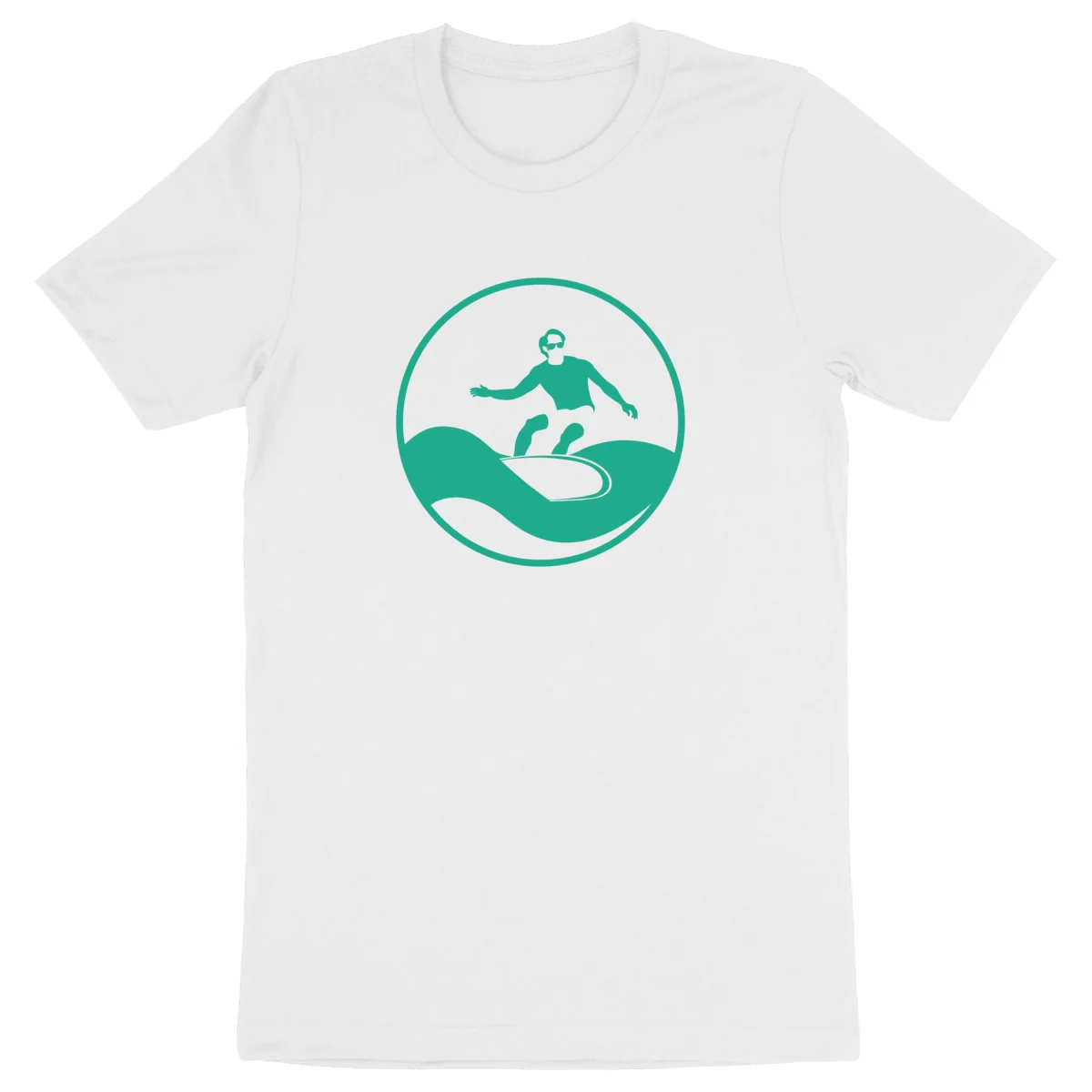 T-shirt Homme - Épais - 100% Coton BIO - Surf H – Image 2