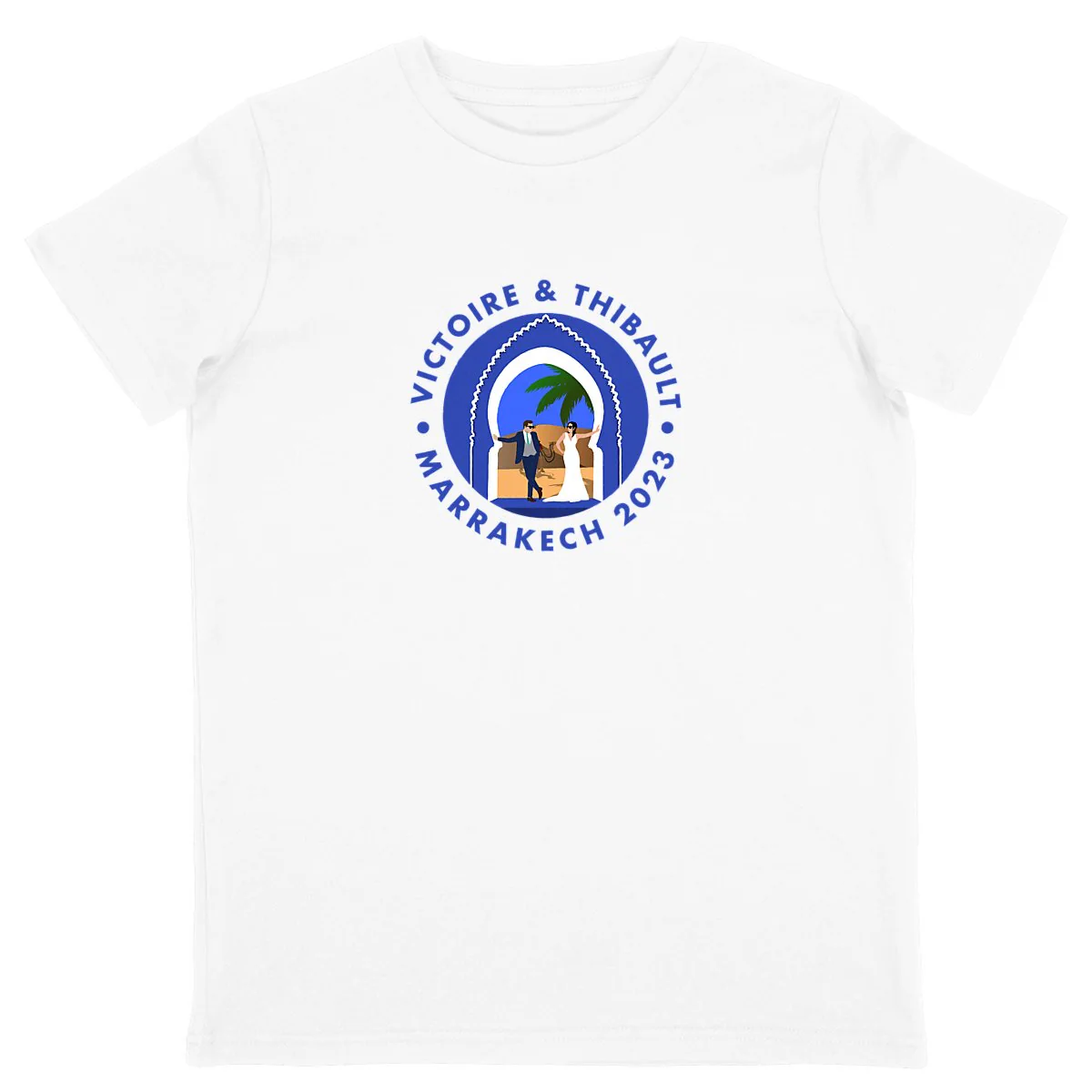 T-shirt Enfant - Fille - 100% coton BIO - Mariage à Marrakech – Image 2