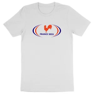 T-shirt Homme - Léger - 100% Coton BIO - France 2023
