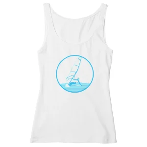 Débardeur Femme - Cintré - 100% Coton BIO - Funboard W