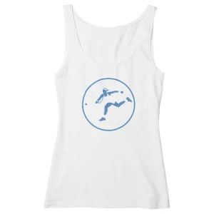 Débardeur Femme - Cintré - 100% Coton BIO - Tennis W