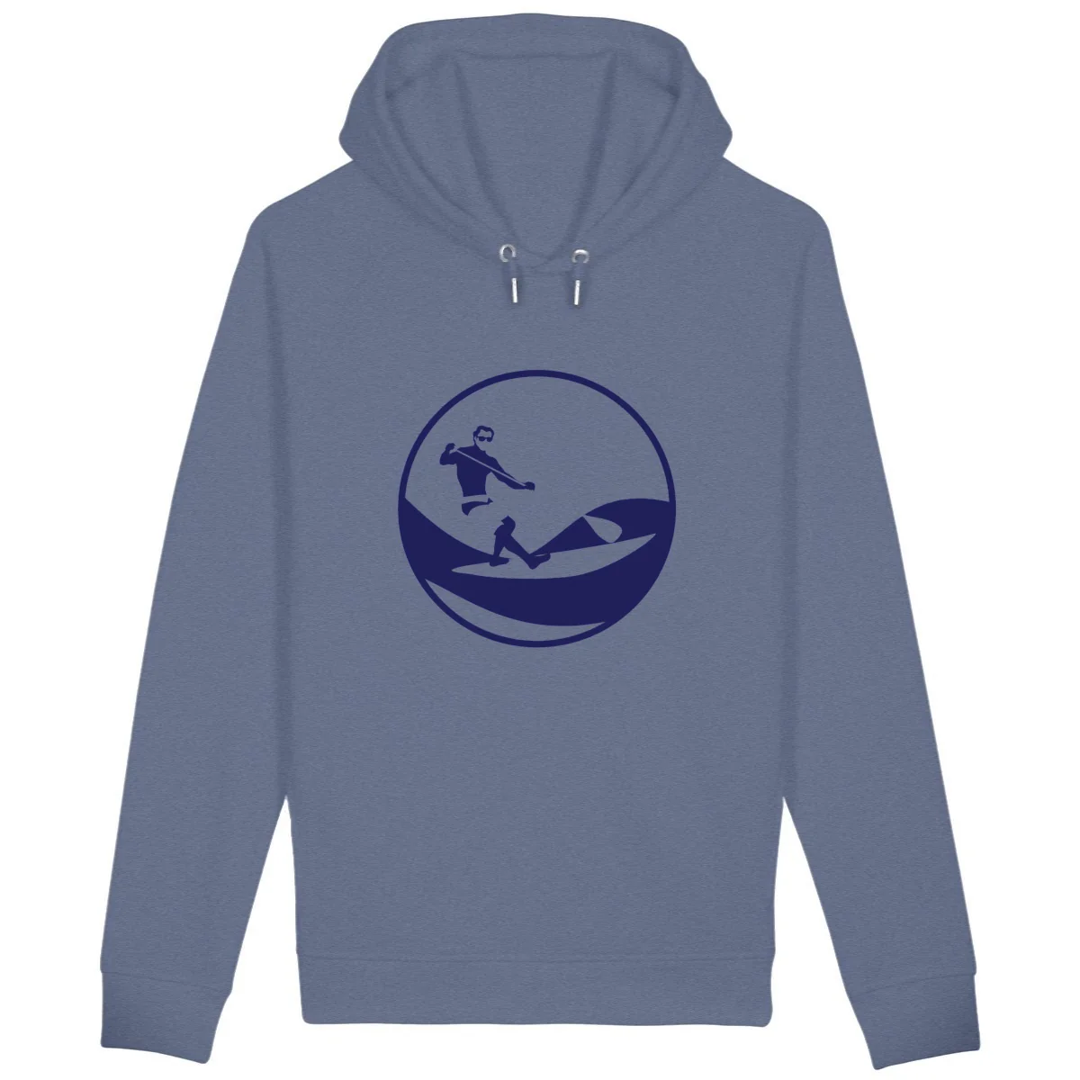 Sweatshirt à capuche Homme - Poches latérales - Coton BIO - Stand Up Paddle H – Image 5