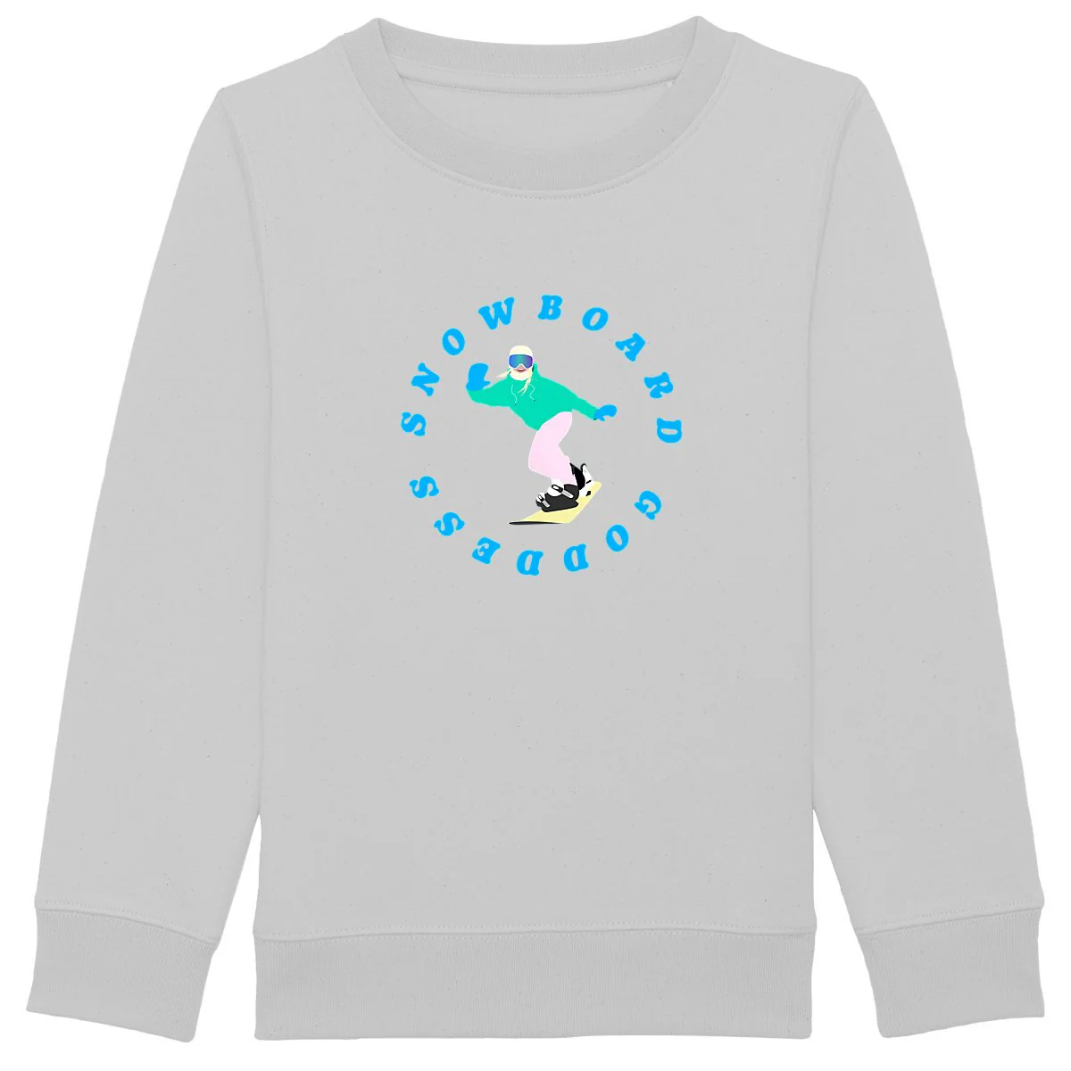 Sweatshirt Enfant - Fille - Épais - Snowboard goddess – Image 5