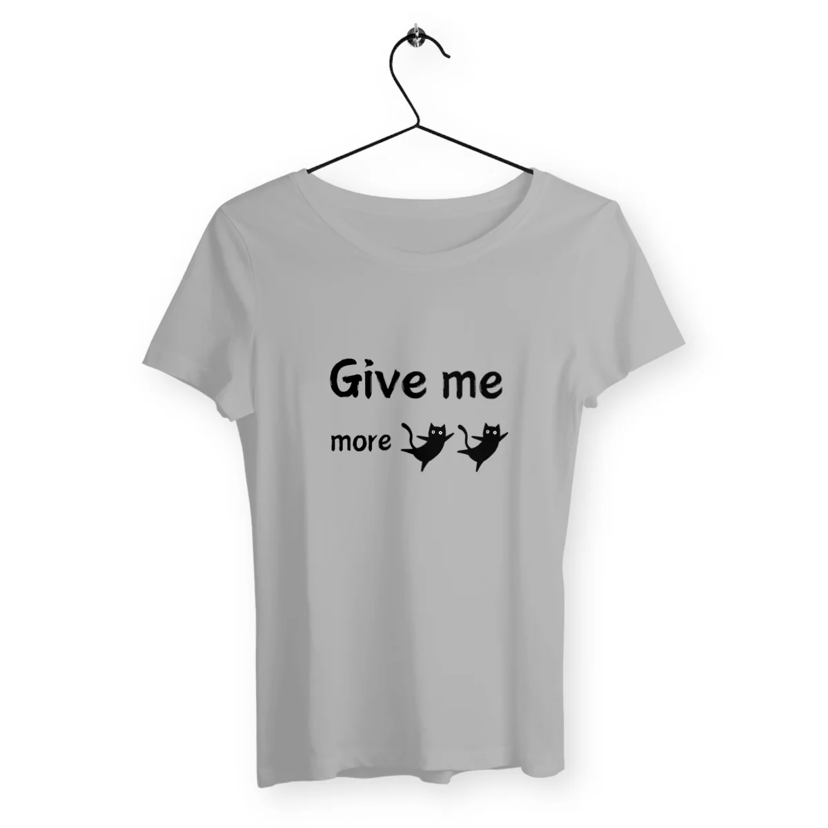 T-shirt léger - Femme - Give me more chat chat – Image 3