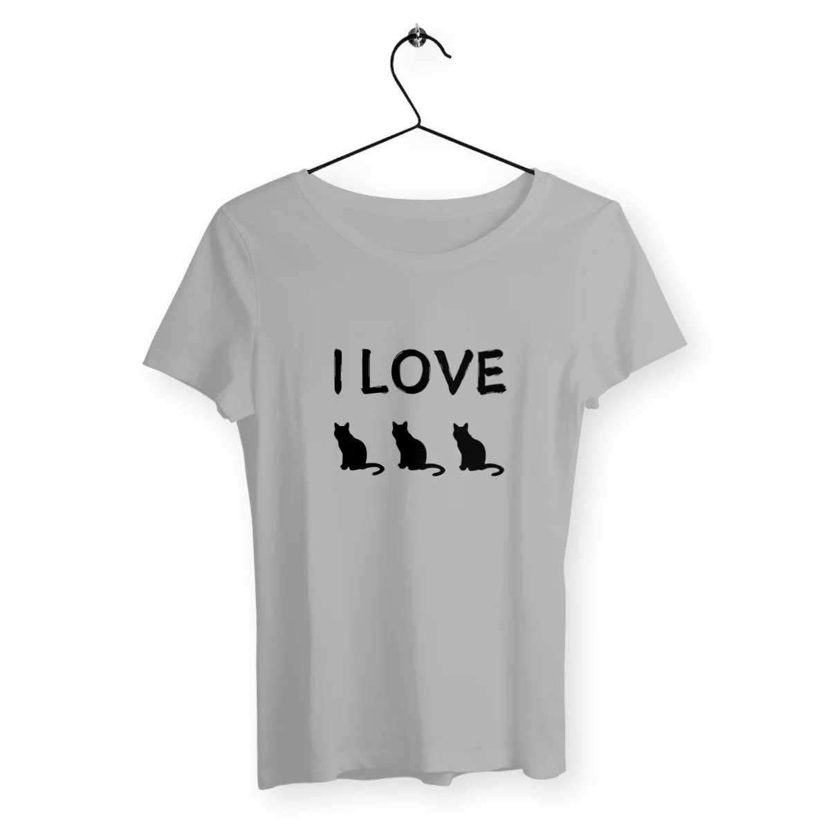 T-shirt léger - Femme - I love chat chat chat – Image 3
