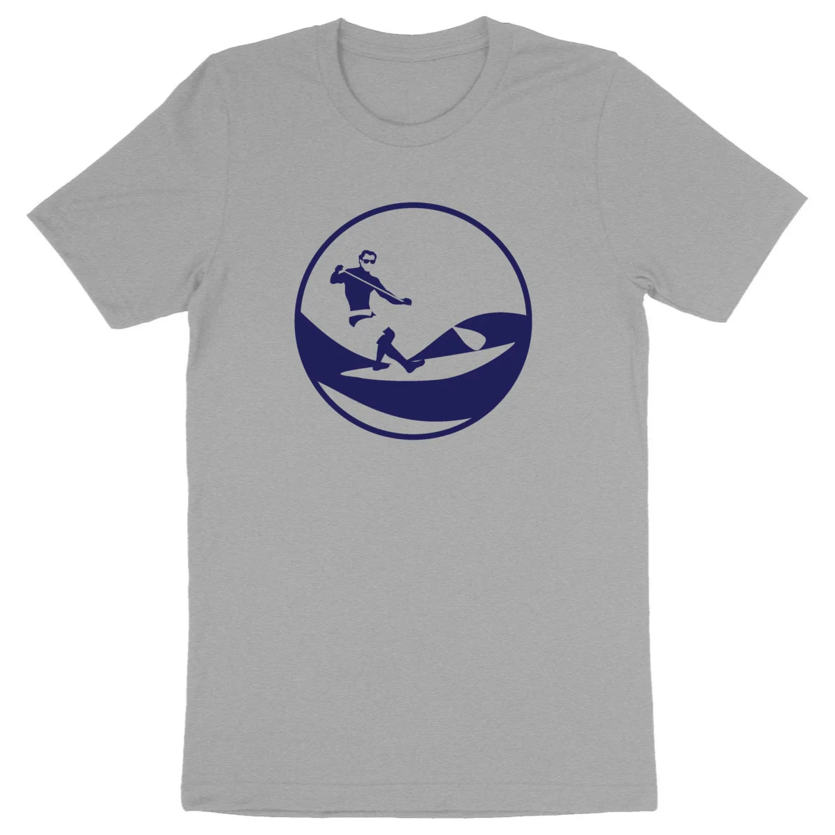 T-shirt Homme - Épais - 100% Coton Bio -Stand Up Paddle H – Image 4