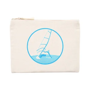 Pochette zippée - Coton recyclé - 21,5 x 16 cm - Funboard W