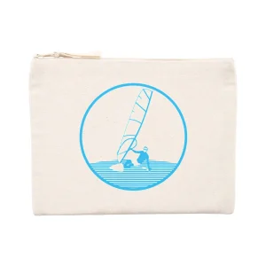 Pochette zippée - Coton recyclé - 21,5 x 16 cm - Funboard H