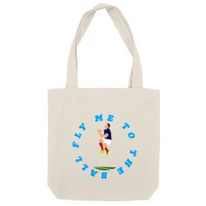 Tote bag - Épais - Coton recyclé - Fly me to the ball