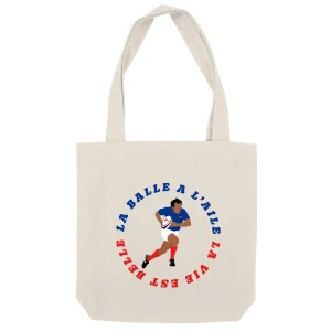 Tote bag - Épais - Coton recyclé - La balle à l'aile