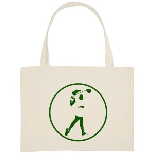 Grand Shopping bag - Épais - Coton recyclé - 49 x 37 cm - Golf W
