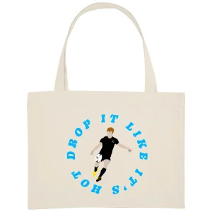Grand Shopping bag - Épais - Coton recyclé - 49 x 37 cm - Drop it like it's hot