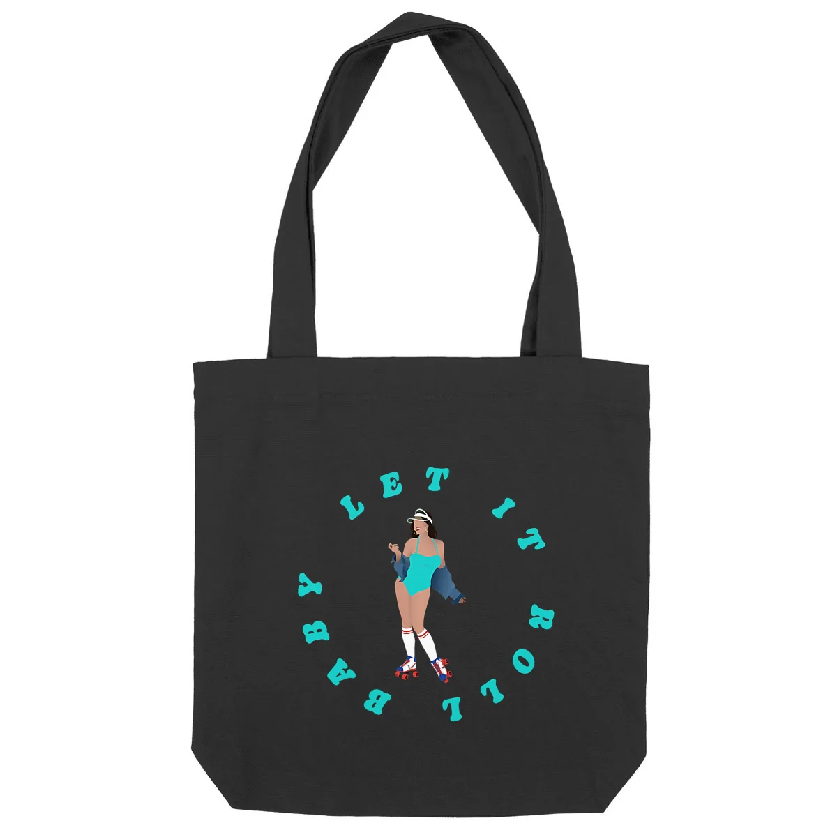 Tote bag - Épais - Coton recyclé - Let it roll baby – Image 2