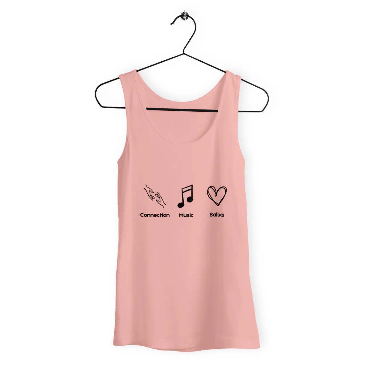 Débardeur ample - Femme - Connection music salsa – Image 5
