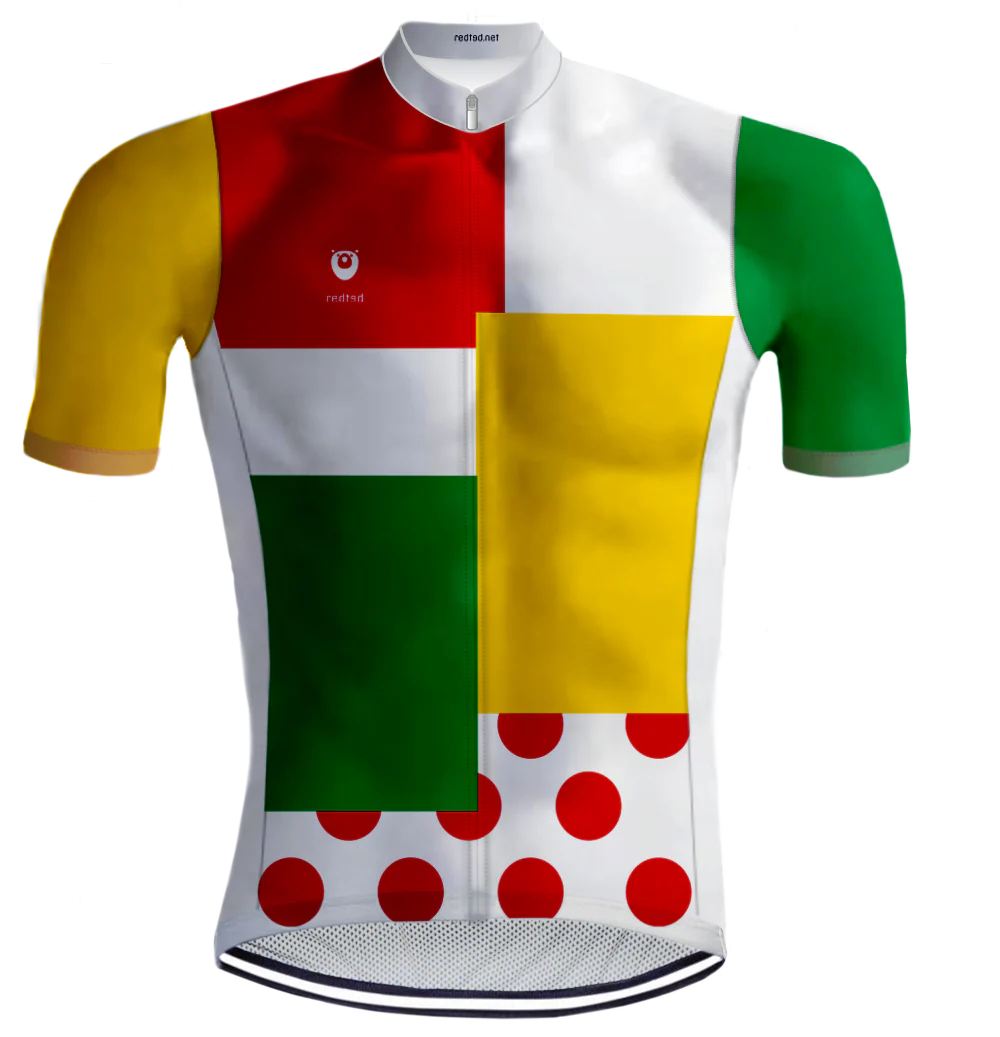 Maillot du Combiné Rétro multicolore - RedTed