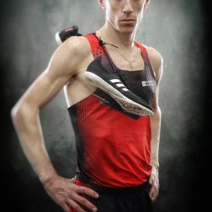 Maillot Running Homme Rouge [Made in France]