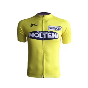Maillot jaune Molteni 1974 - la dernière victoire d'Eddy dans le tour