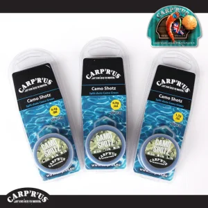 Carp'r'us - Camo Shotz (Kneiflebieie) - vert (0,4 g, 0,9 g 1,2 g)