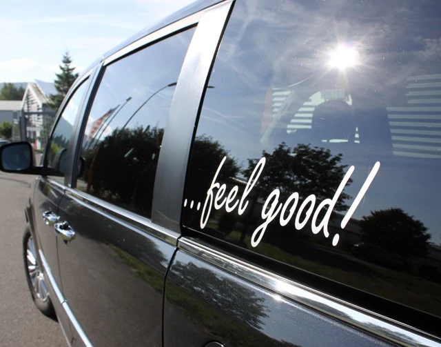 Autocollant "... se sentir bien!" - 50 cm – Image 5