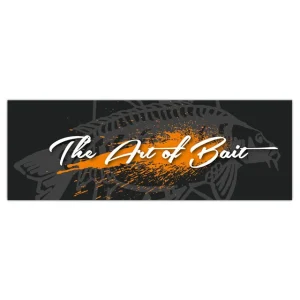 Autocollant "L'art de l'appât" - 15 et 30 cm