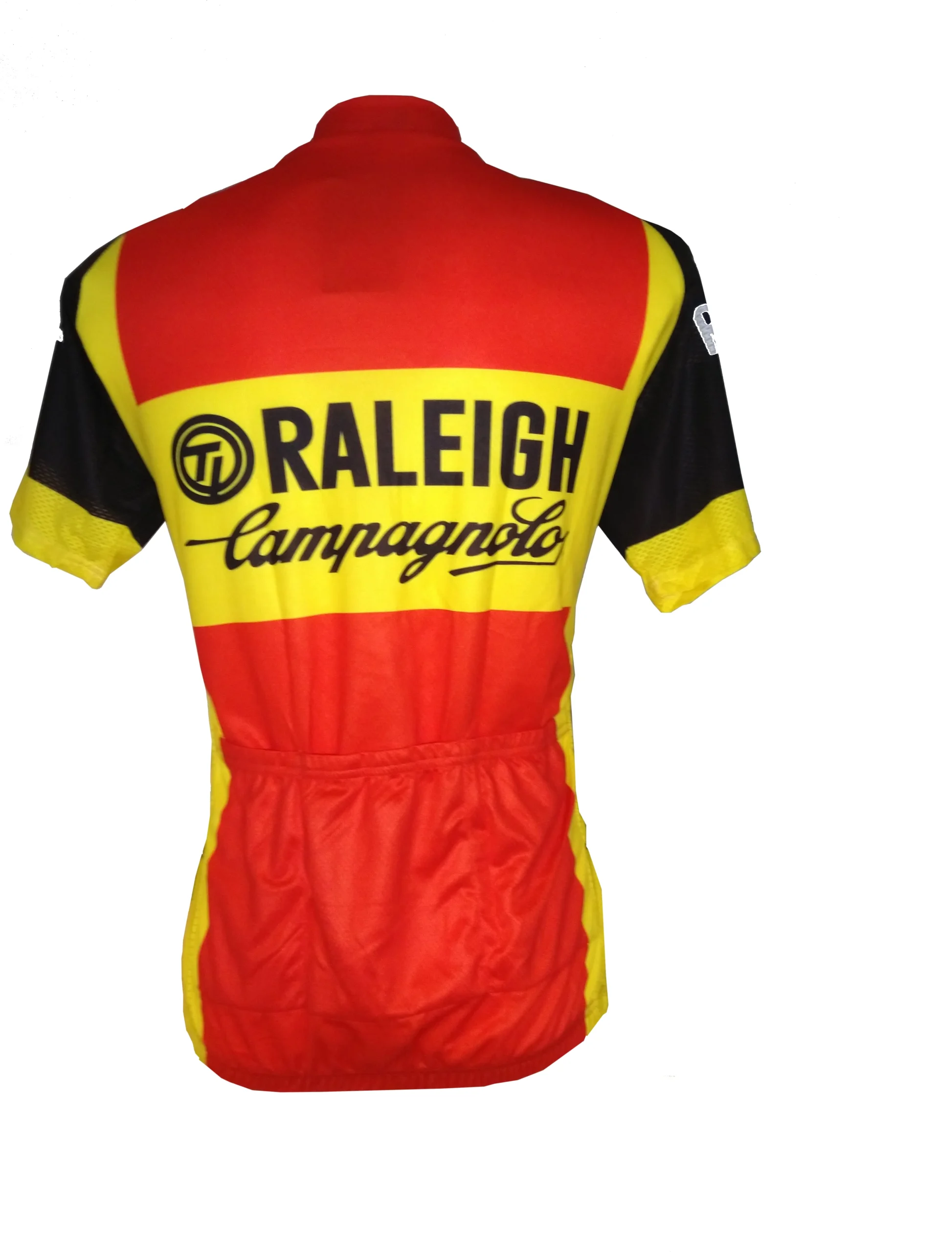 Maillot de cyclisme rétro TI-Raleigh - Rouge – Image 2