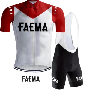 Maillot de Cyclisme Rétro Faema - REDTED