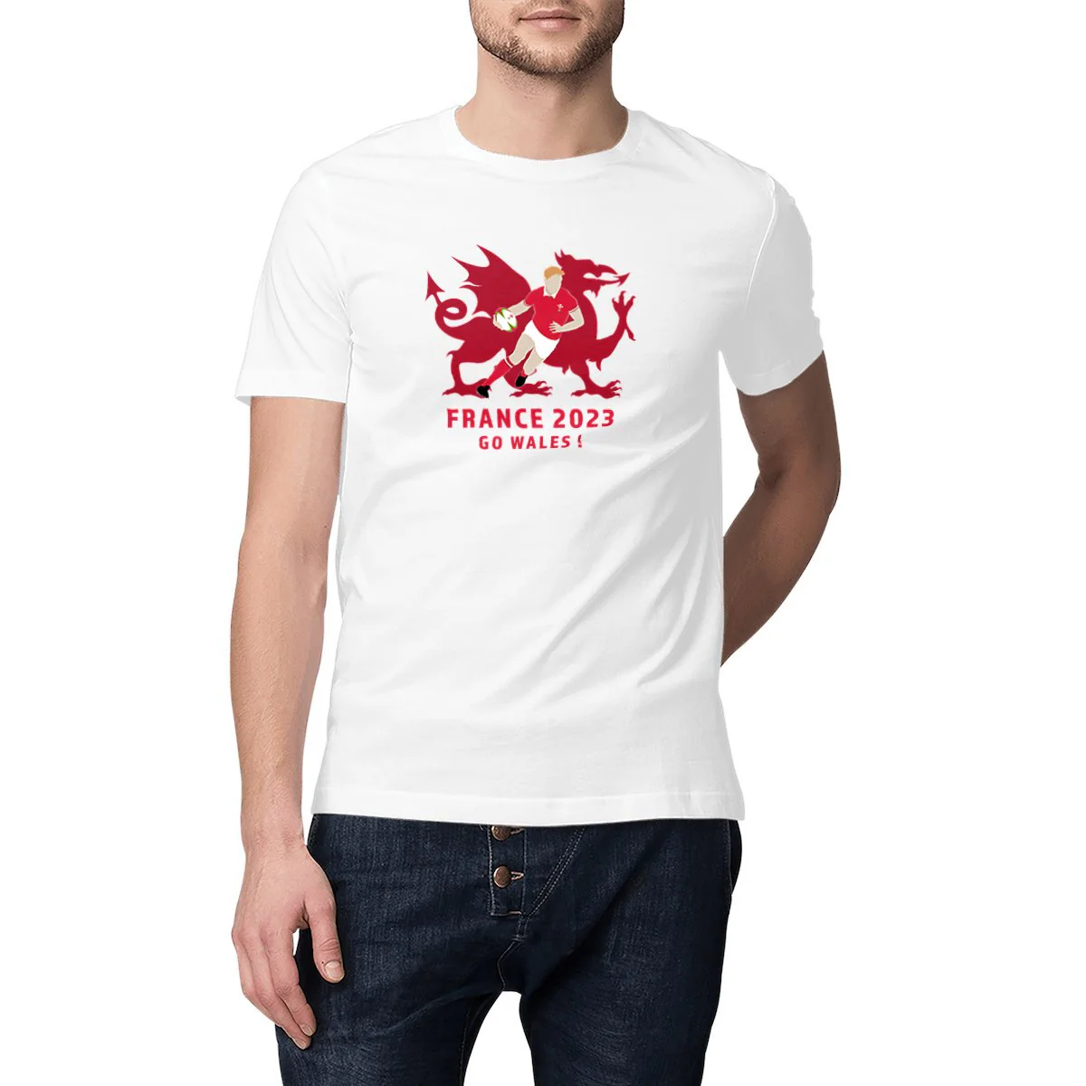 T-shirt Homme - Épais - 100% coton BIO - Wales