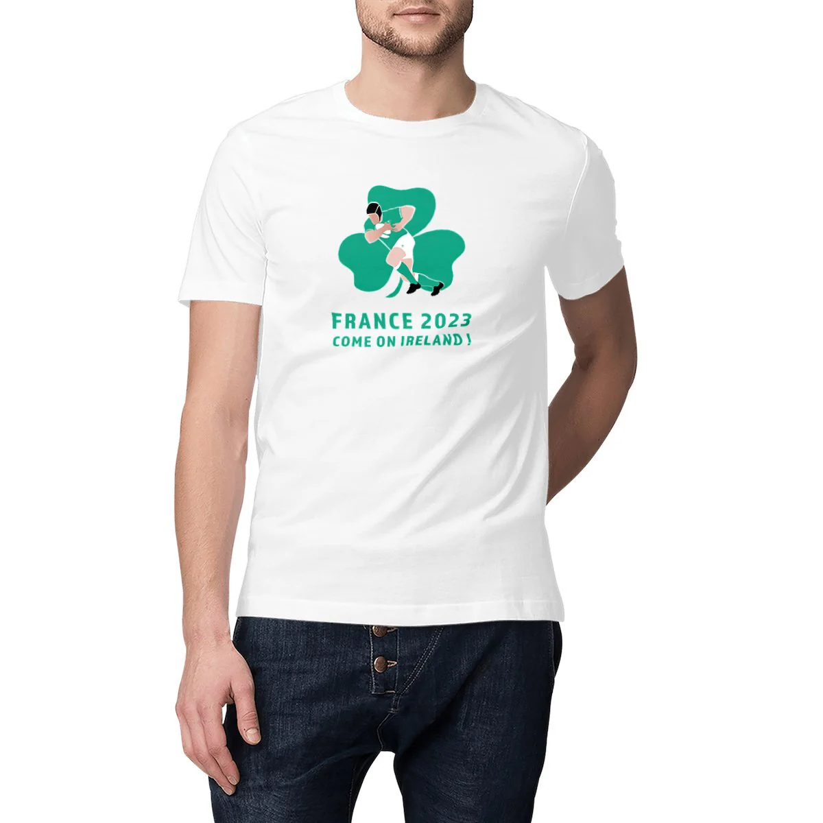 T-shirt Homme - Épais - 100% coton BIO - Irlande