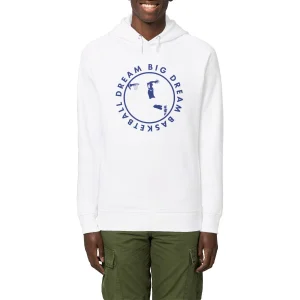 visual_Blanc_155395596_b21ab88d-9e57-4466-8590-9e4ab73cbdfa.jpgv1701795036 Sweatshirt à capuche - Poches latérales - Coton BIO - Raphael Basketball