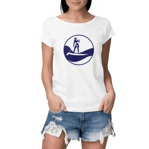 visual_Blanc_1886922373_5ad6ae7e-b4d5-4135-b308-a1be7281952d.jpgv1693498436 T-shirt Femme - Manches retroussées - 100% Coton BIO - Stand Up Paddle W