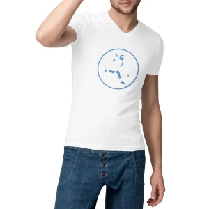 visual_Blanc_1997922972_e443d2b9-68ea-4b1f-a69b-d076b062996c.jpgv1693308740 T-shirt Homme - Col V - 100% Coton BIO - Tennis H