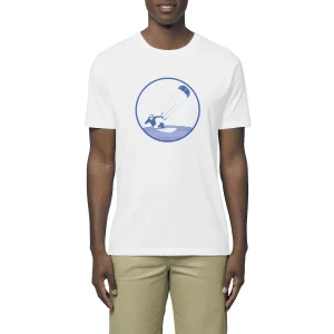 T-shirt Homme - Léger - 100% Coton BIO - Kitesurf H