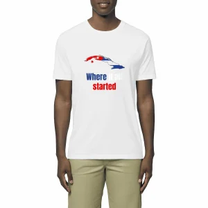 visual_Blanc_2836788418_b7e27a19-9193-4a05-9d93-7c0c5ca32933.jpgv1722930534 T-shirt léger - Unisexe - Cuba origins