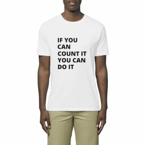 visual_Blanc_2836788418_db33e53f-ad99-4bd3-a806-7d322fd9d103.jpgv1722677965 T-shirt léger - Unisexe - Count it