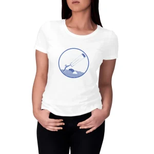 T-shirt Femme - Coupe cintrée - 100% Coton BIO - Kitesurf W