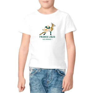 T-shirt Enfant Garçon - 100% Coton BIO - Springboks
