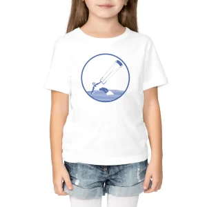 T-shirt Enfant - Fille - 100% Coton BIO - Kitesurf W